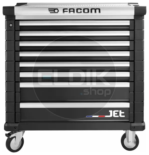 Facom JET.8NM4A Gereedschapswagen – 8 Laden – M4 - Zwart