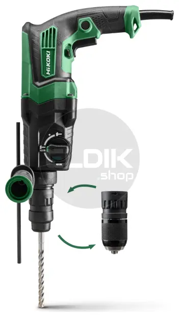 Hikoki DH26PMCWSZ Boor-breekhamer - 26 mm / 830 W / 2,9 Joule