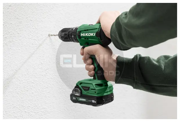 Hikoki KC18DAWCZ Combiset 18V | 2 x 2.0 Ah accu en lader | In koffer