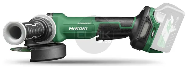 Hikoki G1813DFW2Z Accu haakse slijpmachine - 18V / 125 mm - Exclusief lader en accu's- In HSC III koffer