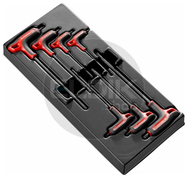 Facom MOD.89TXA Module 7 Delige Torxsleutels met T- Greep