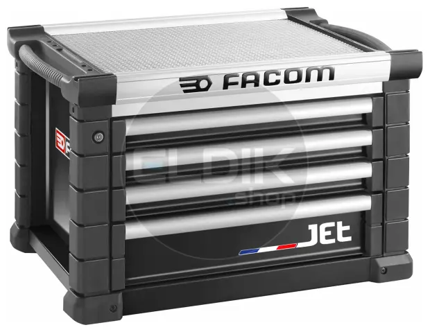Facom JET.C4NM3A Opzetkast voor gereedschapswagen M3 - Zwart