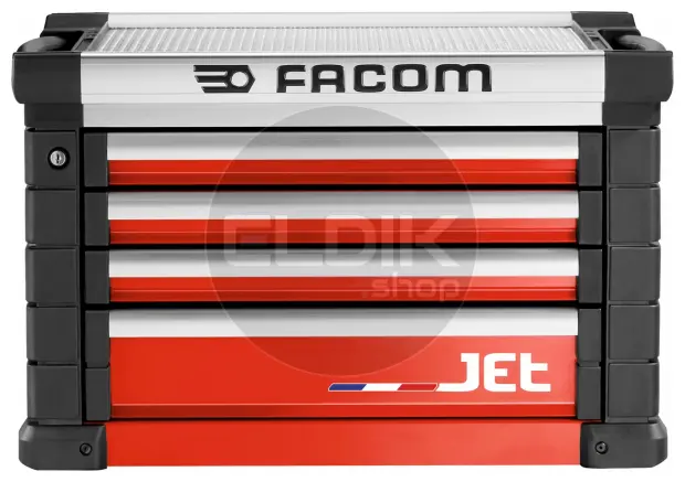 Facom JET.C4M3A Opzetkast voor gereedschapswagen M3 - Rood