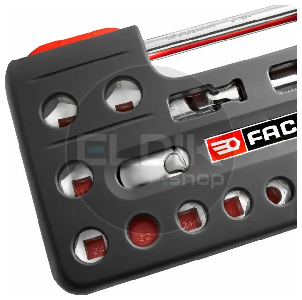 Facom SL.DBOX1PB 21 Delige Dopsleutelset 1/2"