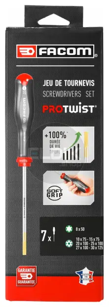Facom ATXR.J7PB 7 Delige Torx® / Resistorx® Schroevendraaiers