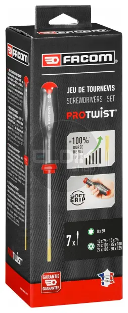 Facom ATXR.J7PB 7 Delige Torx® / Resistorx® Schroevendraaiers