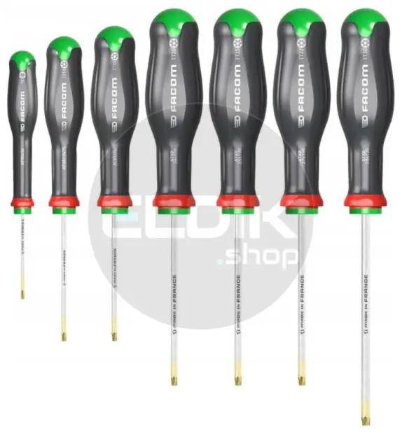 Facom ATXR.J7PB 7 Delige Torx® / Resistorx® Schroevendraaiers