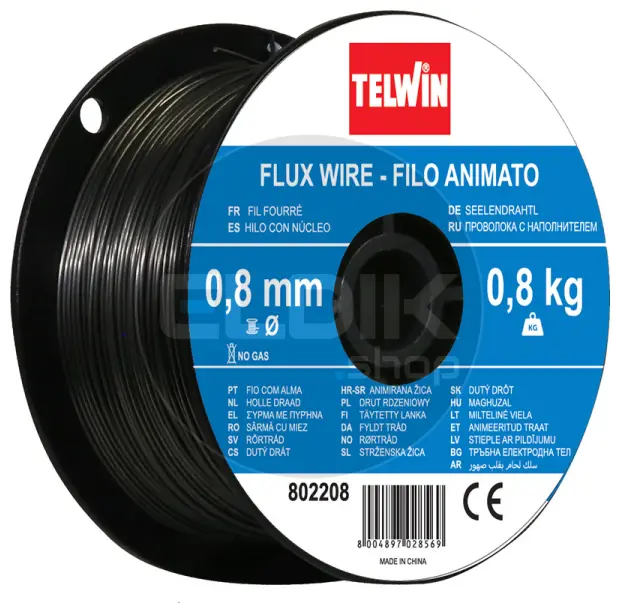 Telwin 72235 Draadspoel flux Ø0,8mm 0,8kg