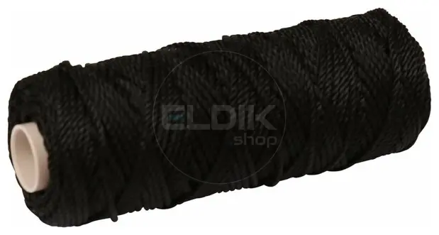 E-Tools Metselkoord zwart 50 meter