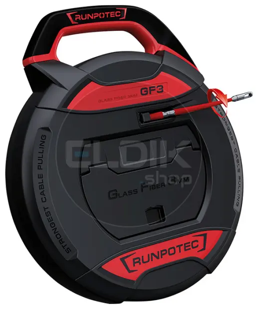 Runpotec 90010197 RUNPO GF3 Glasvezeltrekveer Ø 3mm zonder lengtemeter 30m