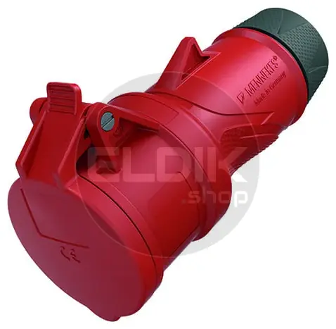 Mennekes PowerTOP® Xtra S CEE contrastekker 32A 5P 6H 400V SafeCont.schroefloos IP54 - 14523 5-polig