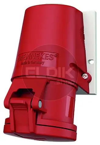 Mennekes TwinCONTACT CEE WCD opbouw 32A 5P 6H 400V TwinCONTACT IP44 - 32 5-polig