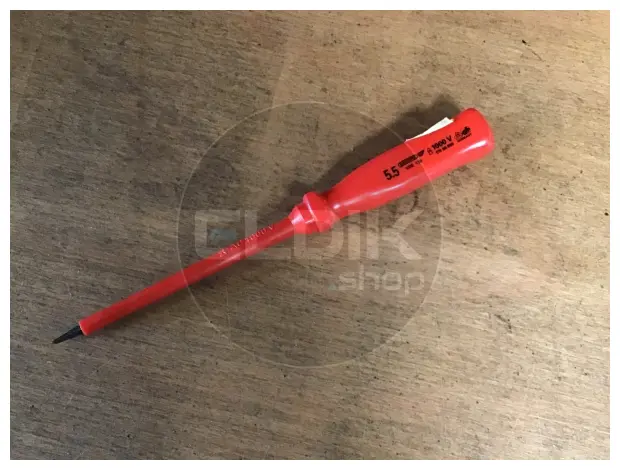 Gedore 30 stuks VDE 5,5 Sleufschroevendraaier (overjarig model)