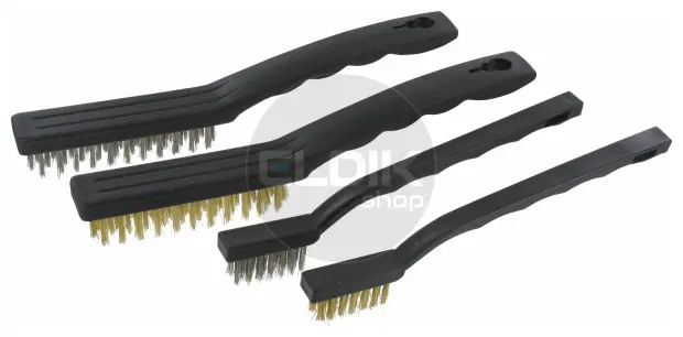 75004 Staalborstel set 4 delig