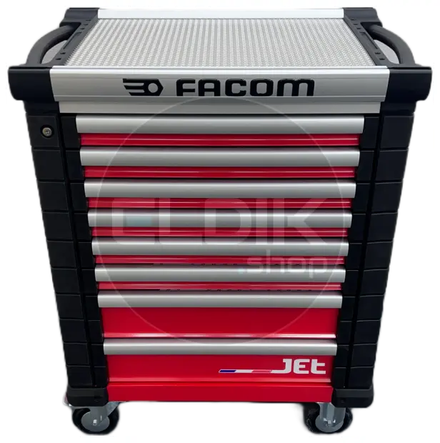 Facom JET.8M3A Gereedschapswagen – 8 Laden – M3 - Rood
