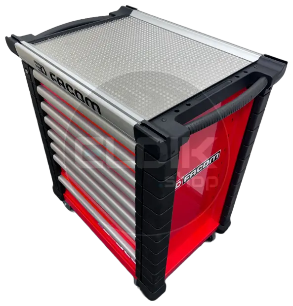 Facom JET.8M3A Gereedschapswagen – 8 Laden – M3 - Rood