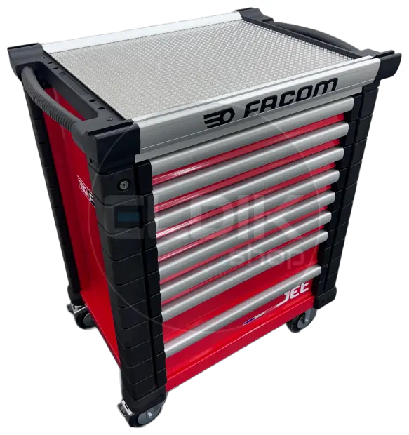 Facom JET.8M3A Gereedschapswagen – 8 Laden – M3 - Rood