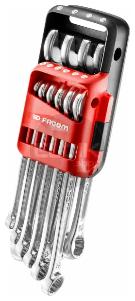 Facom 440.JP10PB 10 Delige Ringsteeksleutelset in Houder