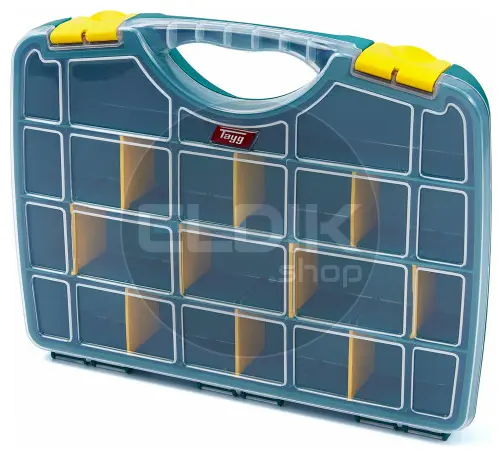 Tayg Multibox 1 2x Assortimentsdoos – L335 × B250 × H275 mm - Groen - 301001/2