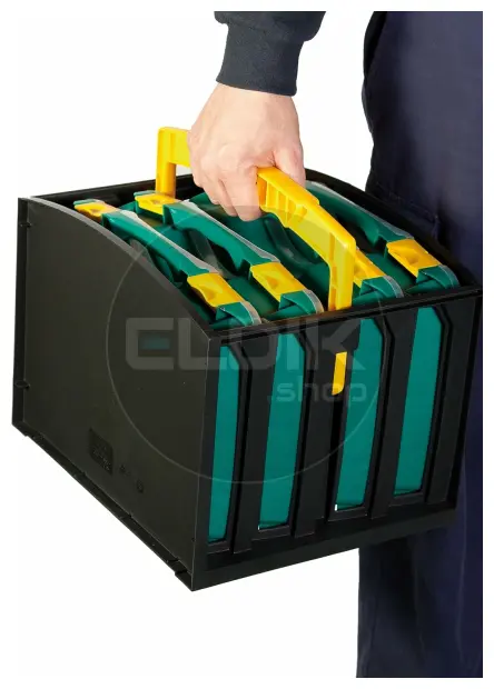 Tayg Multibox 1 Assortimentsdoos 4-delig – L335 × B250 × H275 mm - Groen - 301001