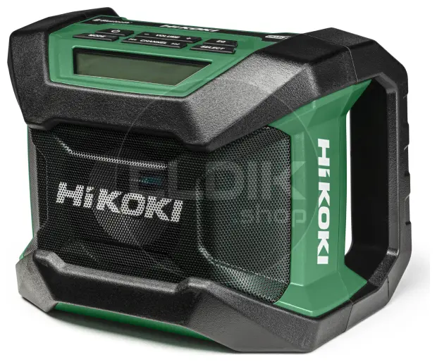 Hikoki UR18DAW4Z Digitale accu radio - 18 V / FM / DAB+ / Exclusief lader en accu's