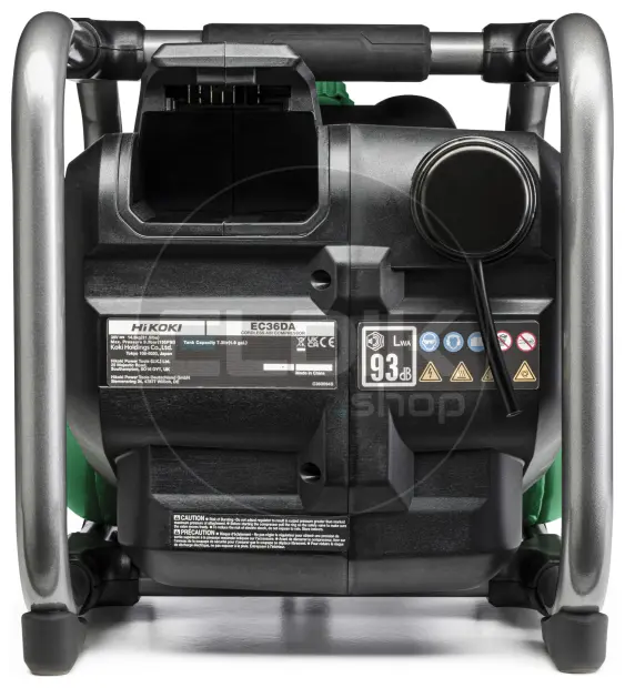 Hikoki EC36DAW4Z Accu Compressor 36V | 9,2 bar | 7,6l | Exclusief accu's en lader