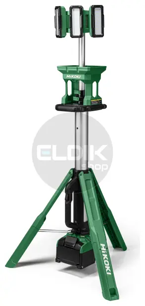 Hikoki UB18DGW4Z Accu statief bouwlamp - 18V - Exclusief lader en accu's