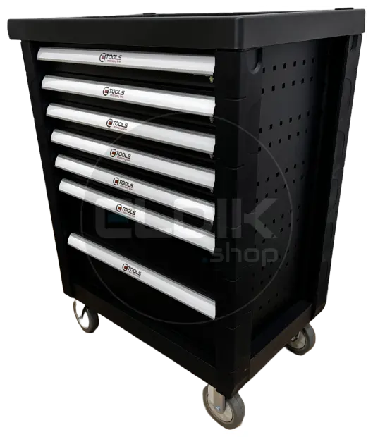 E-Tools 70459 154 Delige Gevulde Gereedschapswagen