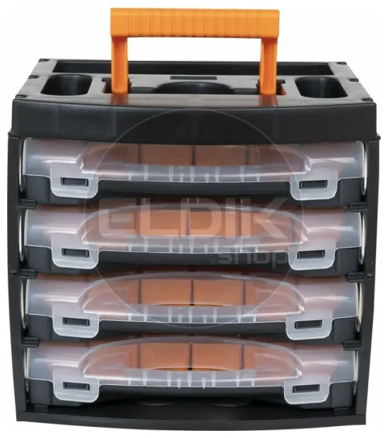 E-Tools Midibox Opbergassortimentbox met 4 assortimentsdozen - 179247