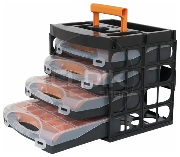 E-Tools Midibox Opbergassortimentbox met 4 assortimentsdozen - 179247
