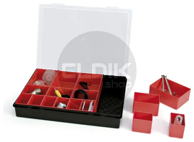 Tayg 330/50/16 6 x Assortimentsdoos met Inzetbakjes L330 x B247 H54 mm - 035005/6