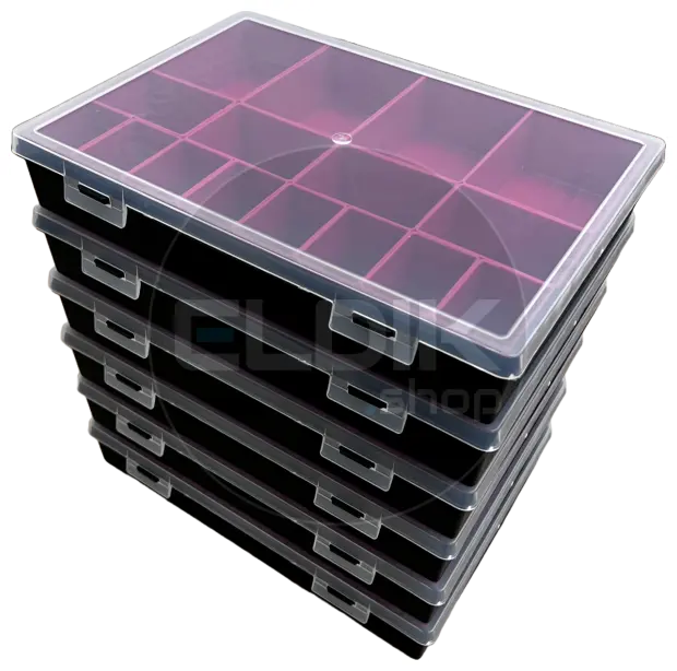 Tayg 330/50/16 6 x Assortimentsdoos met Inzetbakjes L330 x B247 H54 mm - 035005/6