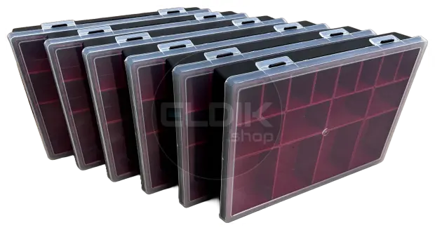 Tayg 330/50/16 6 x Assortimentsdoos met Inzetbakjes L330 x B247 H54 mm - 035005/6