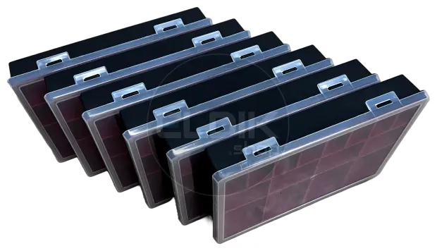 Tayg 330/50/16 6 x Assortimentsdoos met Inzetbakjes L330 x B247 H54 mm - 035005/6