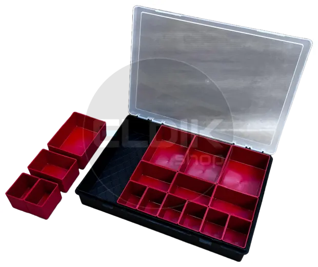 Tayg 330/50/16 Assortimentsdoos met Inzetbakjes L330 x B247 H54 mm - 035005