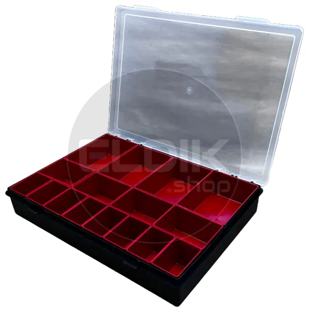 Tayg 330/50/16 Assortimentsdoos met Inzetbakjes L330 x B247 H54 mm - 035005