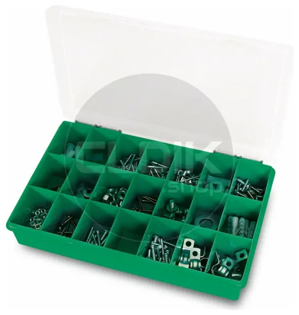 Tayg 12-21 Assortimentsdoos L290 x B195 x H54 mm - Groen - 060106