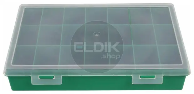 Tayg 12-21 Assortimentsdoos L290 x B195 x H54 mm - Groen - 060106