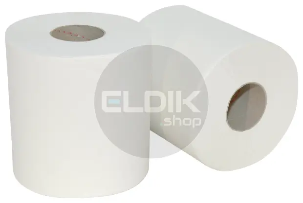 Handdoekrol Midi 2 laags 6x150 meter Ø19cm 100% cellulose T9