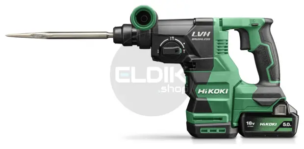 Hikoki DH1826DAWPZ Accu boor-breekhamer - 18 V / 3,2 J - Inclusief lader en 2x 5.0 Ah accu's - HSC IV koffer