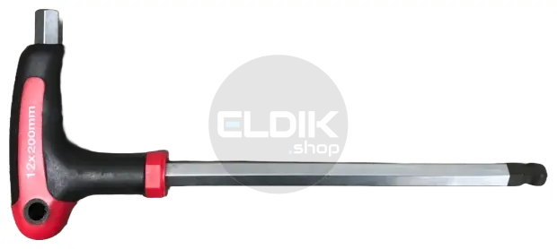 E-Tools 620541 10 delige inbussleutelset met T-greep