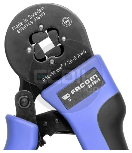Facom Serkan 360 Krimptang voor Adereindhulzen 0,14 - 10 MM - 985905PB