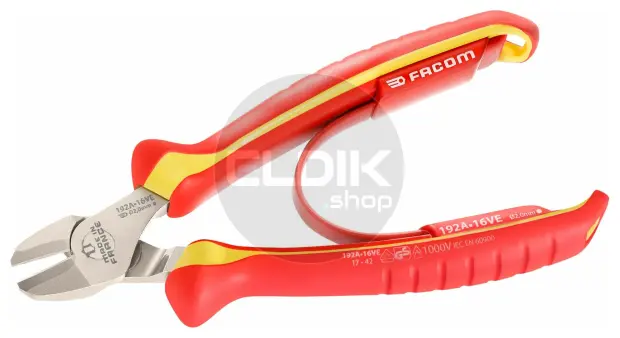Facom 192A.16VE VDE Zijkniptang 160 mm