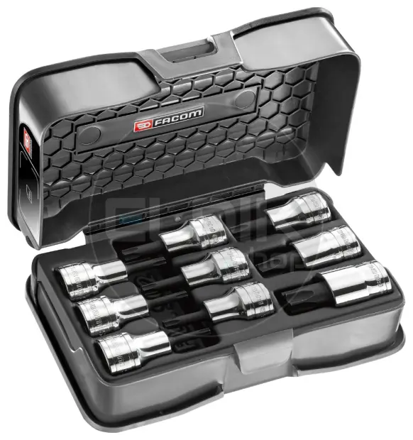 Facom AMEX.3APB 9 Delige Torx Dopsleutelset 1/2"