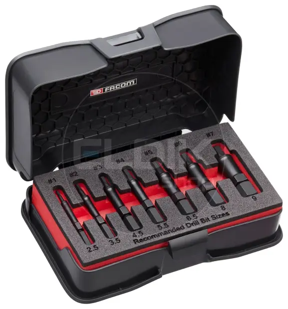 Facom SXE.J7MGRPPB Boutreparatieset OGV® Extractor