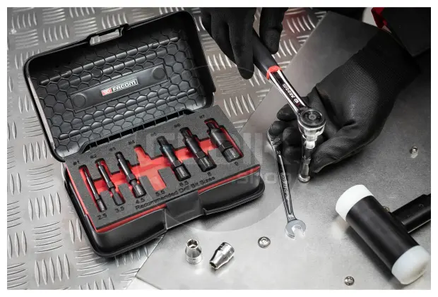 Facom SXE.J7MGRPPB Boutreparatieset OGV® Extractor