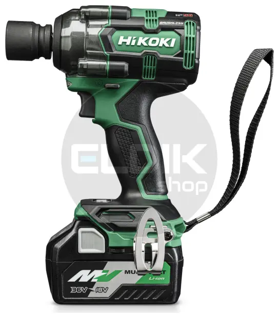 Hikoki WR18DHW2Z Accu slagmoersleutel - 18 V / 345 Nm-600 Nm / 1/2" - Exclusief lader en accu's - HSC II