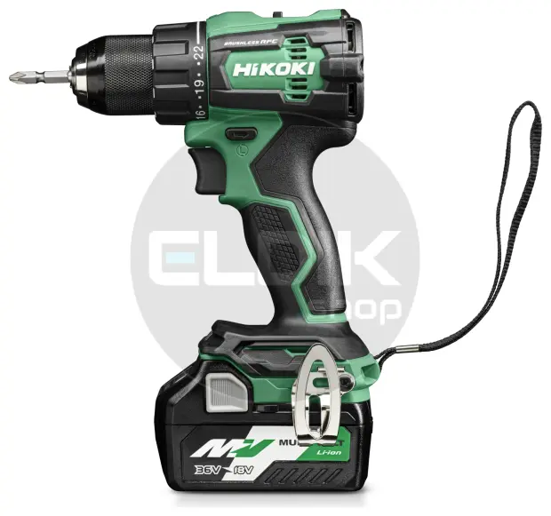 Hikoki DS18DEWRZ Accu boor-schroefmachine - 18 V / 70 Nm - Inclusief 2 MULTI VOLT accu's en lader - HSC II koffer