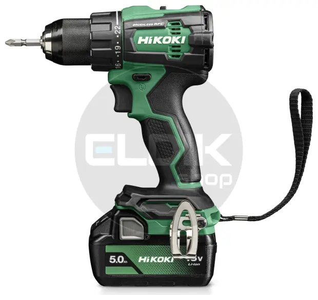 Hikoki DS18DEWFZ Accu boor-schroefmachine - 18 V / 70 Nm - Inclusief 2 x 5.0 Ah accu's en lader - HSC II koffer
