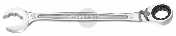 Facom 467BR.18 Ringsteeksleutel met Ratel en Snelle Vork 18 mm